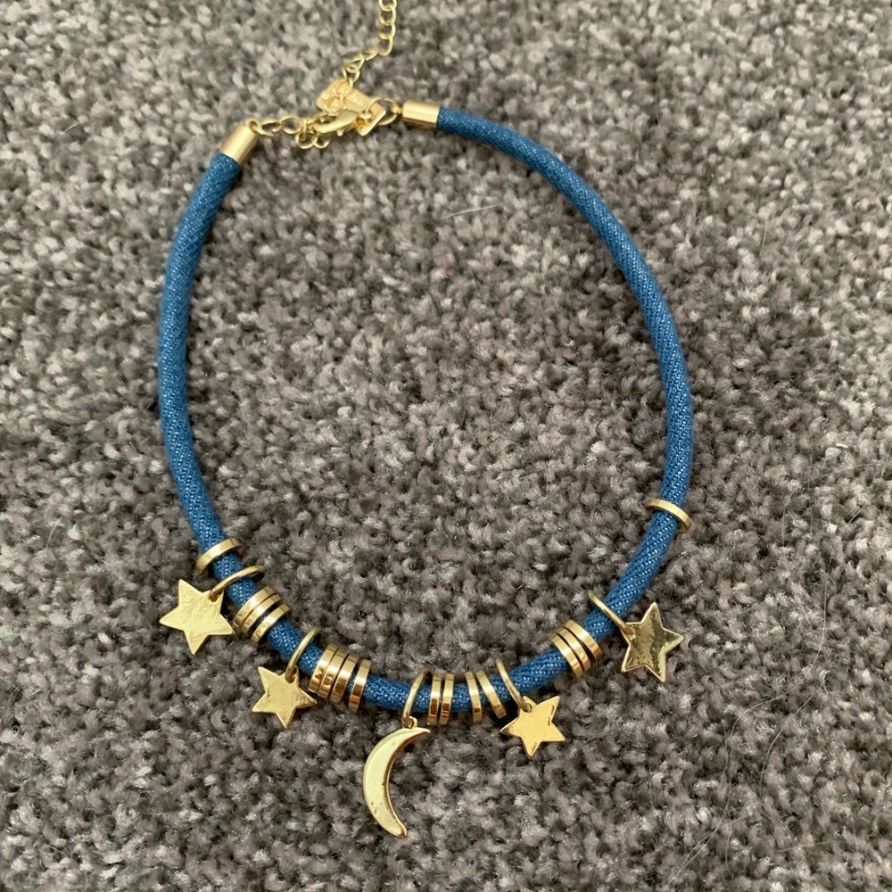 💫 MOON AND STARS CHOKER 💫